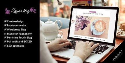 Zarja WordPress Theme