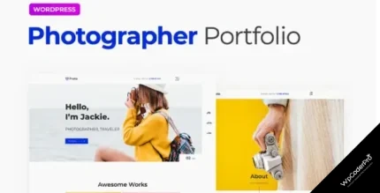 Download Proto – Photographer Portfolio Template Kit