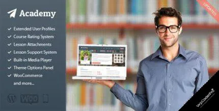 Download Academy – Learning Management Theme v2.22