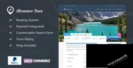 Adventure Tours WordPress Theme