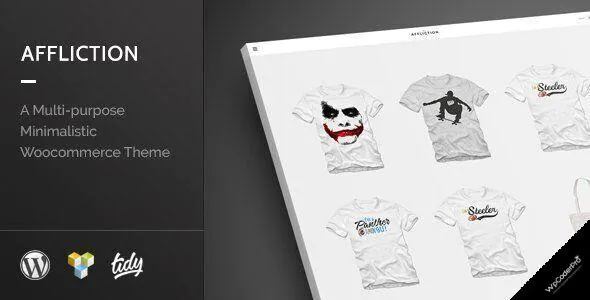 Affliction WordPress Theme