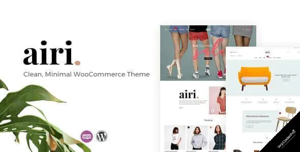 Airi Clean Minimal WooCommerce Theme 1