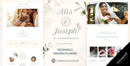 Download Alis – Wedding Planner WordPress Theme v4.0
