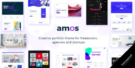 Amos Creative WordPress Theme