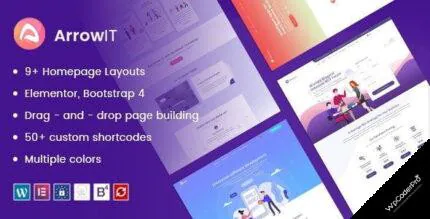 Download ArrowIT – Technology, Digital Transformation WordPress Theme v1.2.8