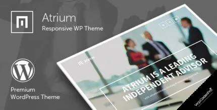 Download Atrium – Finance Consulting WordPress Theme v2.6