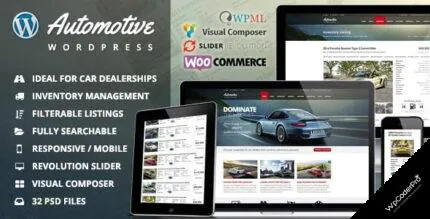 Download Automotive Car Dealership Business WordPress Theme v13.1.1