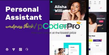 Download A.Williams – A Personal Assistant and Administrative Services WordPress Theme v1.2.3
