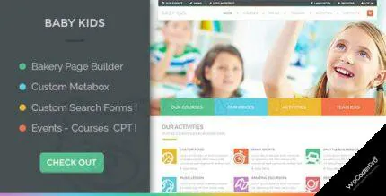 Baby Kids WordPress Theme