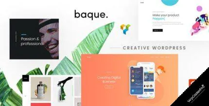 Download Baque – Multipurpose Onepage Creative WP Theme v1.0