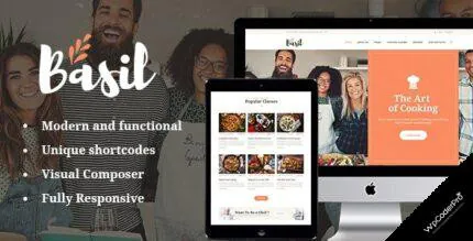 Download Basil – Cooking Classes and Workshops WordPress Theme v1.3.1