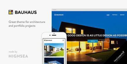 Bauhaus WordPress Theme