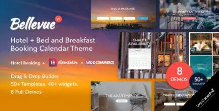 Download Bellevue | Hotel + Bed and Breakfast Booking Calendar Theme v3.5.9