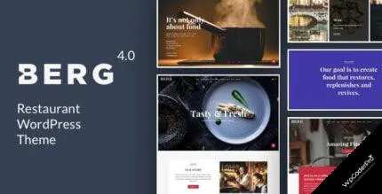 Download BERG – Restaurant WordPress Theme v4.2