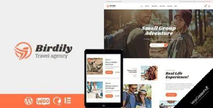 Download Birdily – Travel Agency and Tour Booking WordPress Theme v1.0.8