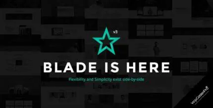 Blade WordPress Theme