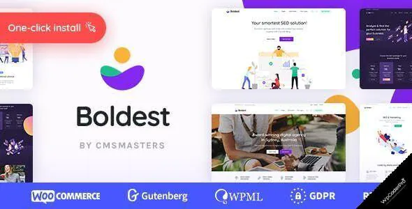 Boldest WordPress Theme