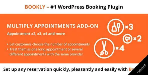 Bookly Multiply Appointments Addon