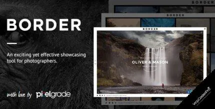 Download BORDER – A Delightful Photography WordPress Theme v1.9.3