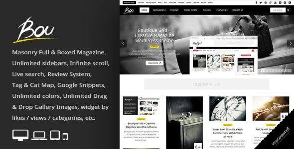 Bou WordPress Theme