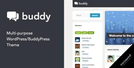 Download Buddy – Multi-Purpose WordPress BuddyPress Theme v2.21.2