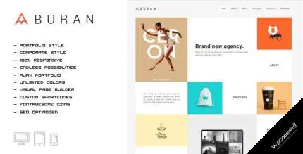 BURAN WordPress Theme