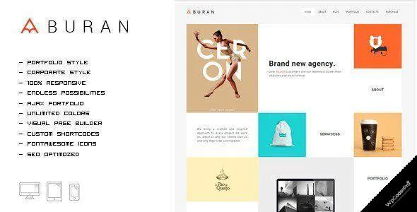 BURAN WordPress Theme