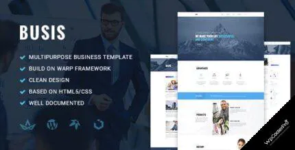Busis WordPress Theme