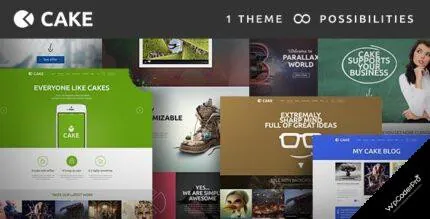 Cake WordPress Theme