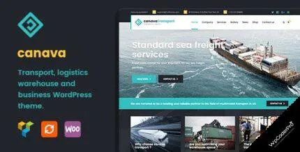 Download Canava – Logistics and Business WordPress Theme v1.0.1