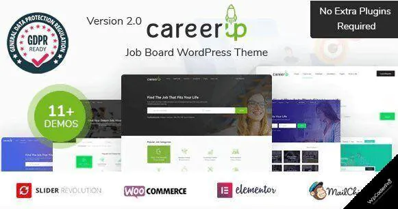 CareerUp WordPress Theme