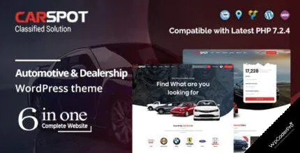 CarSpot WordPress Theme
