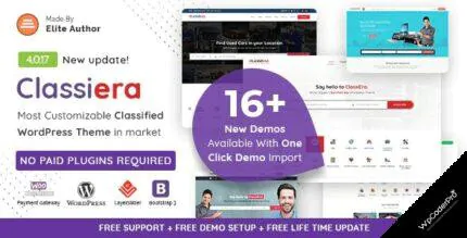 Classiera WordPress Theme