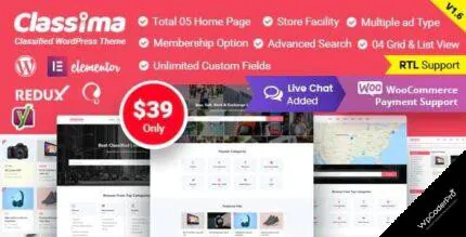 Classima WordPress Theme