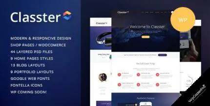 Classter WordPress Theme