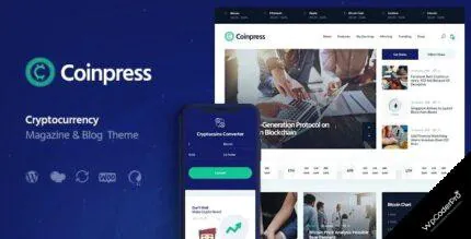 Coinpress WordPress Theme