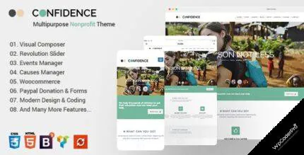 Download Confidence – Multipurpose Nonprofit WordPress Theme v3.3.1