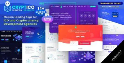 Cryptico WordPress Theme