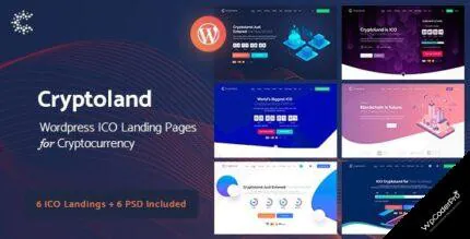 Cryptoland WordPress Theme