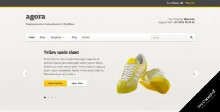 Download CSSIgniter - Agora WordPress Theme 3.0