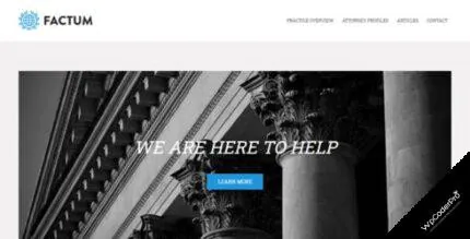 Download CSSIgniter - Factum Ignition WordPress Theme 1.0.0