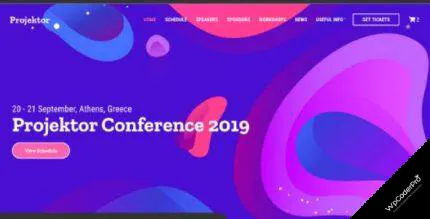 Download CSSIgniter - Projektor WordPress Theme 1.5.3