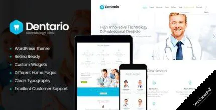 Download Dentario – Dentist, Medical and Healthcare WordPress Theme + RTL v1.5