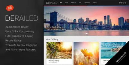 Download DeRailed – Photography and Portfolio Theme v2.9