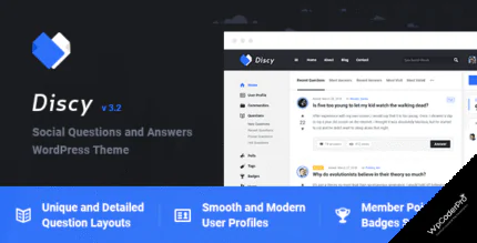 Discy WordPress Theme