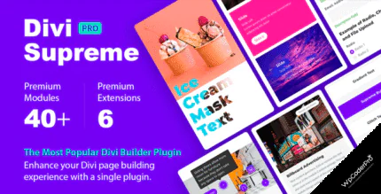 Divi Supreme Custom Divi Modules