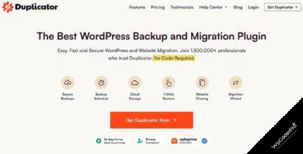 Download Duplicator Pro v4.5.21.3 - Best Site Migration & Backup Plugin For WordPress