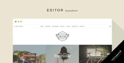 Editor WordPress Theme