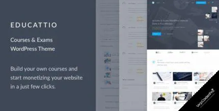 Download Educattio – Courses and Exams WordPress Theme v1.0.1
