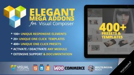 Download Elegant Mega Addons for WPBakery Page Builder v3.1.9